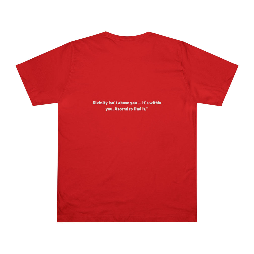 Ascend Divinity T-Shirt — 'Climb to the Kingdom' Faith Graphic Tee