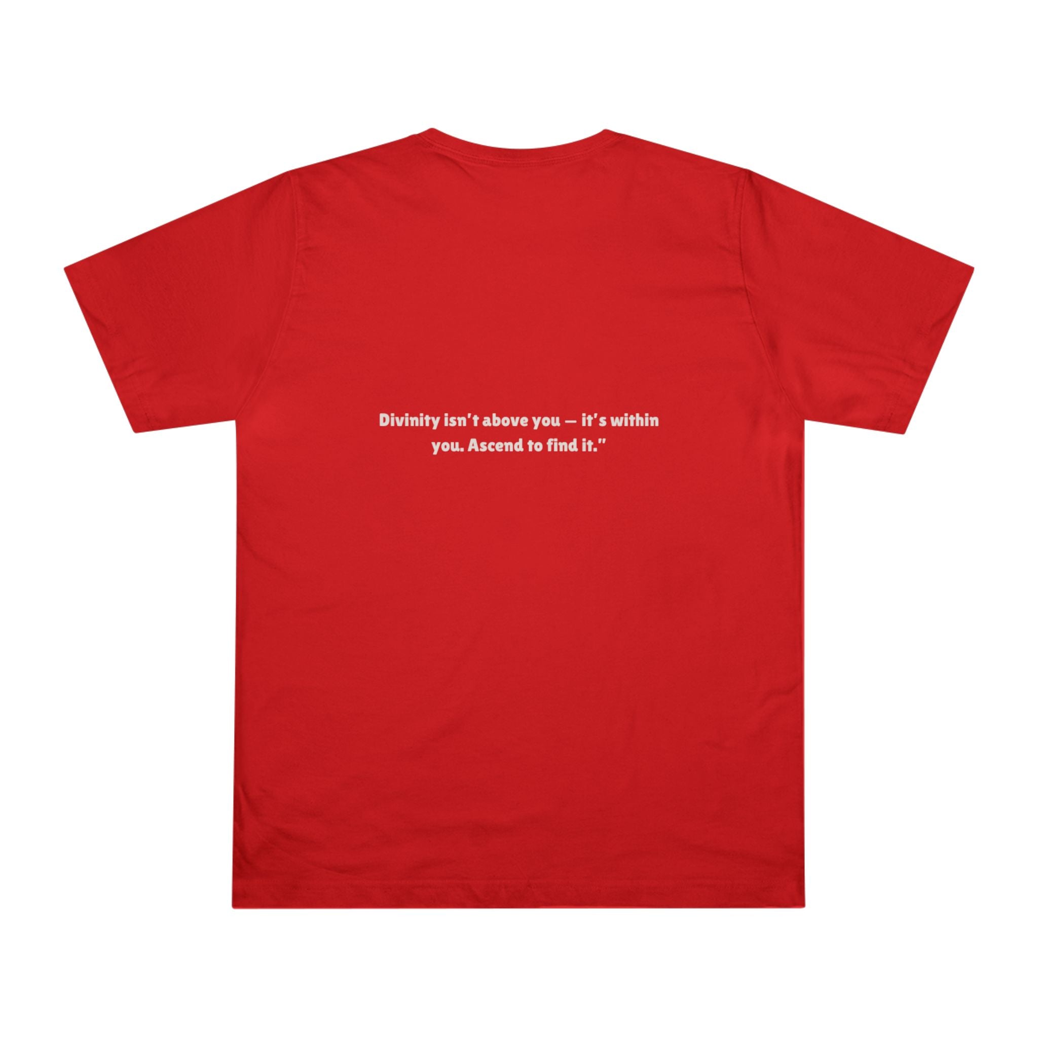 Ascend Divinity T-Shirt — 'Climb to the Kingdom' Faith Graphic Tee