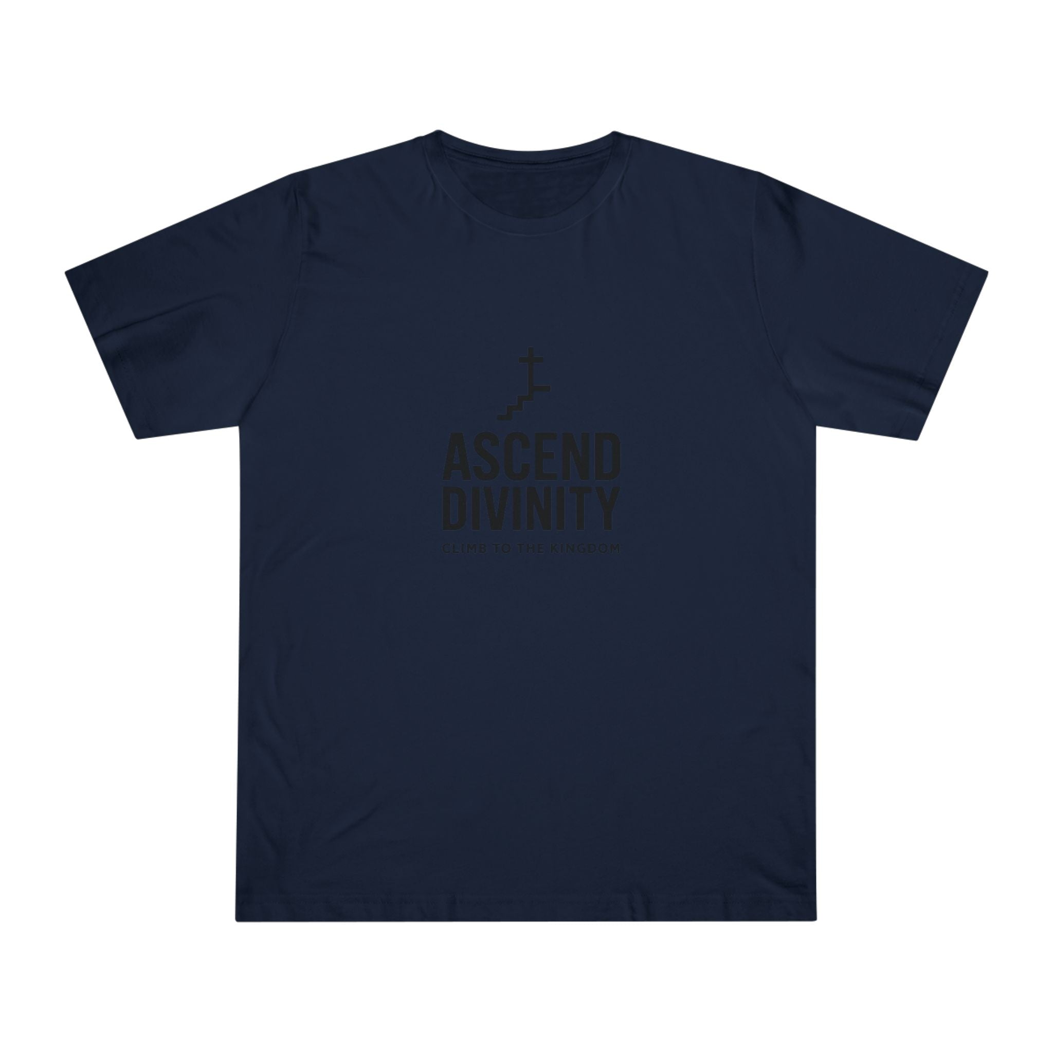 Ascend Divinity T-Shirt — 'Climb to the Kingdom' Faith Graphic Tee