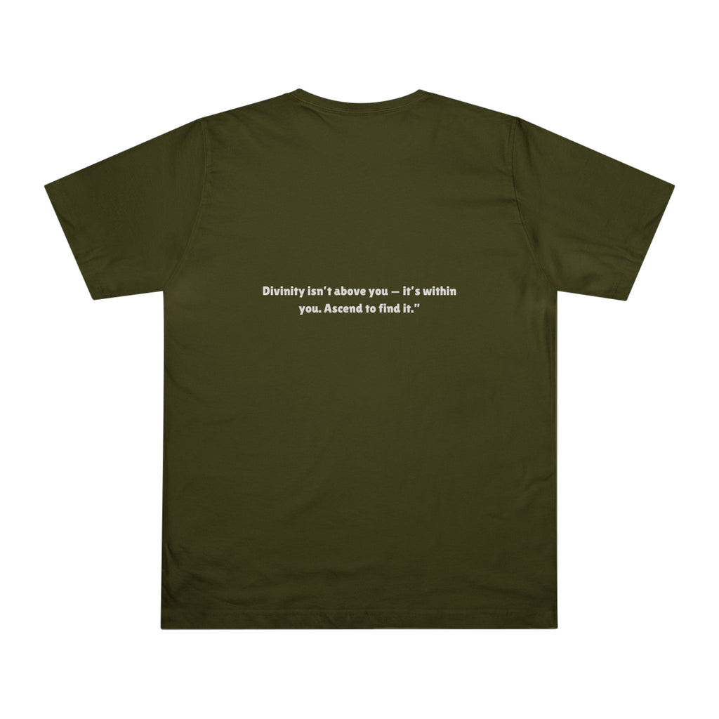 Ascend Divinity T-Shirt — 'Climb to the Kingdom' Faith Graphic Tee