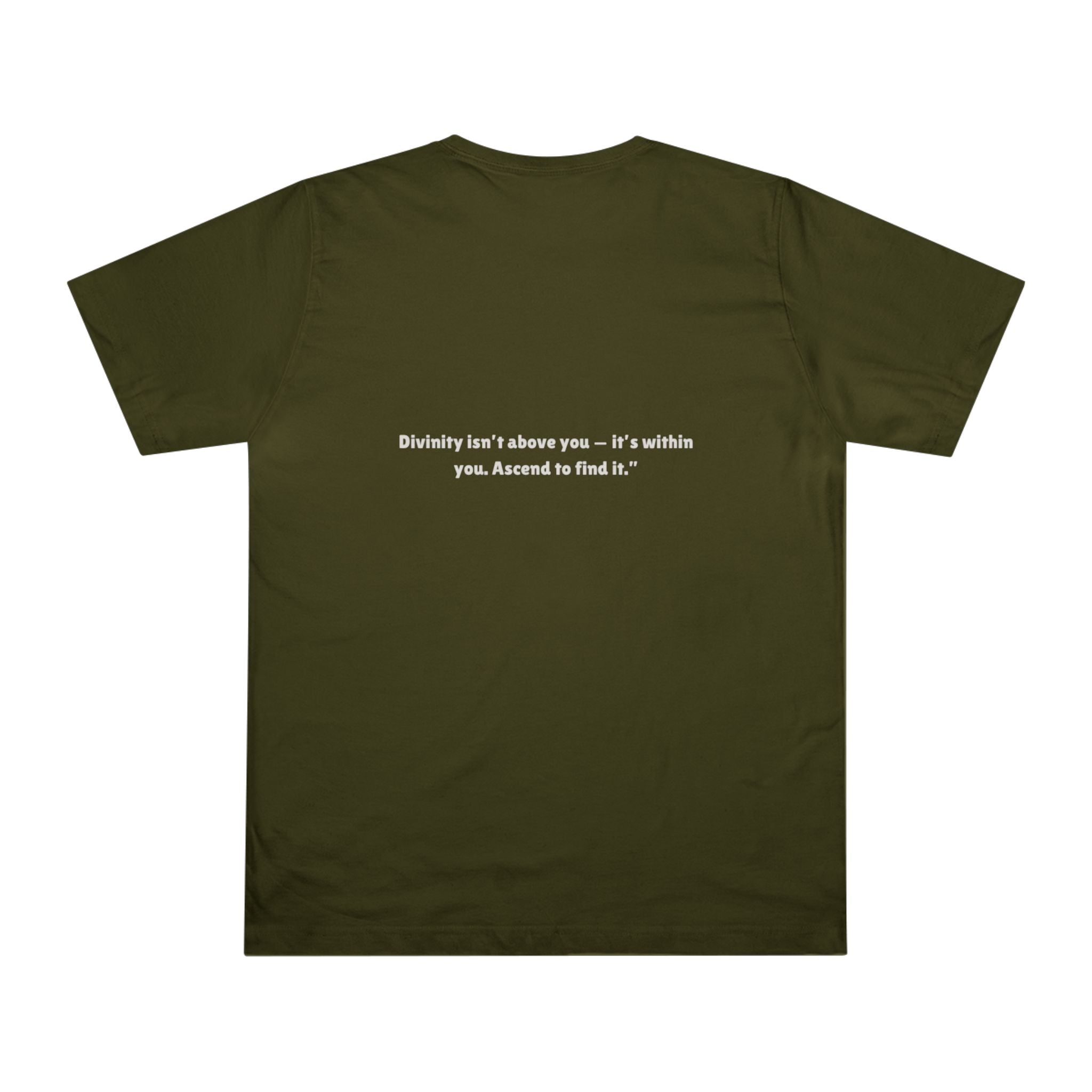 Ascend Divinity T-Shirt — 'Climb to the Kingdom' Faith Graphic Tee