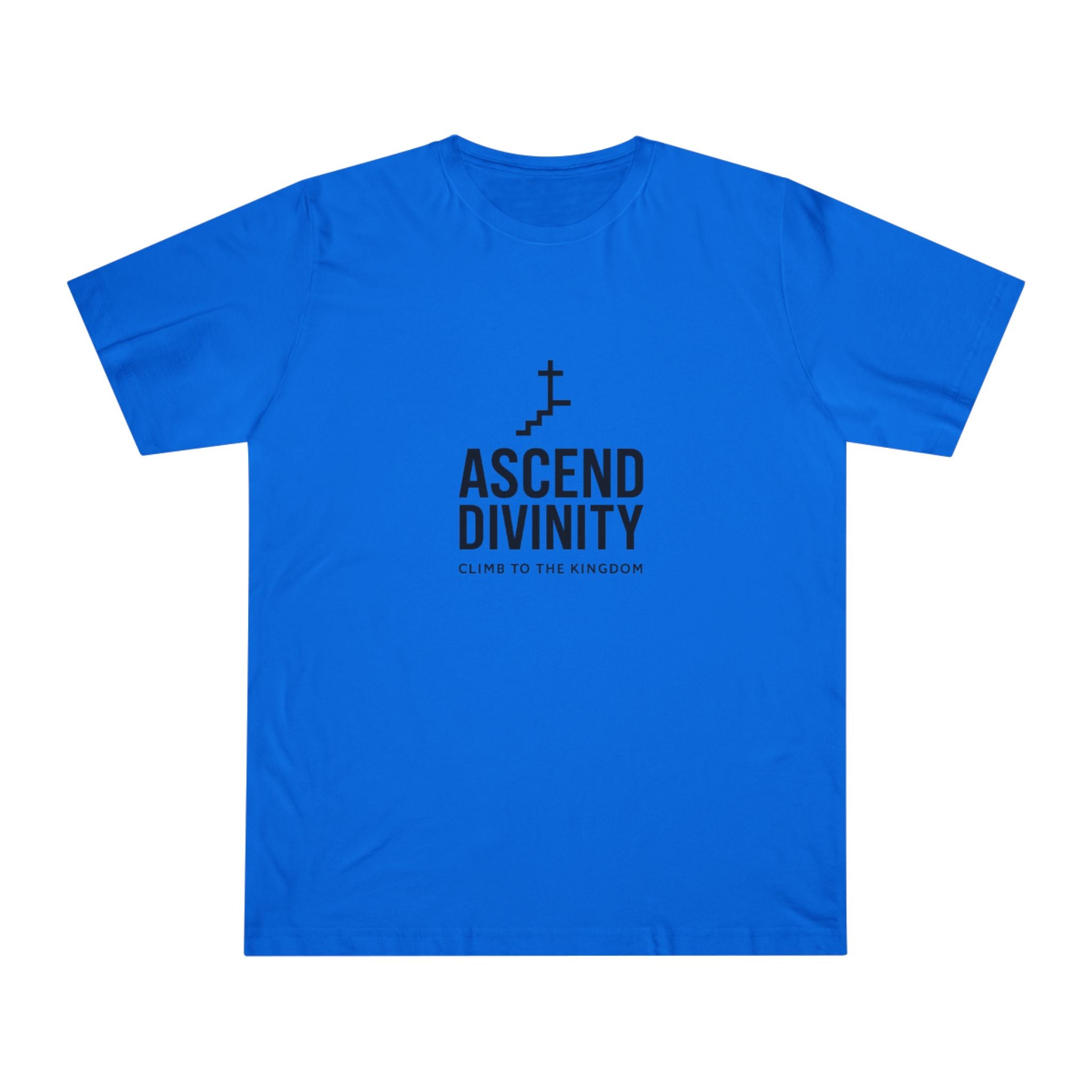 Ascend Divinity T-Shirt — 'Climb to the Kingdom' Faith Graphic Tee