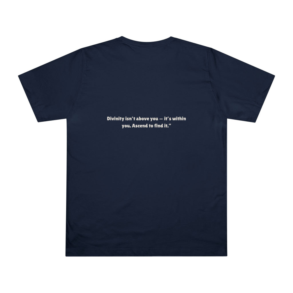 Ascend Divinity T-Shirt — 'Climb to the Kingdom' Faith Graphic Tee