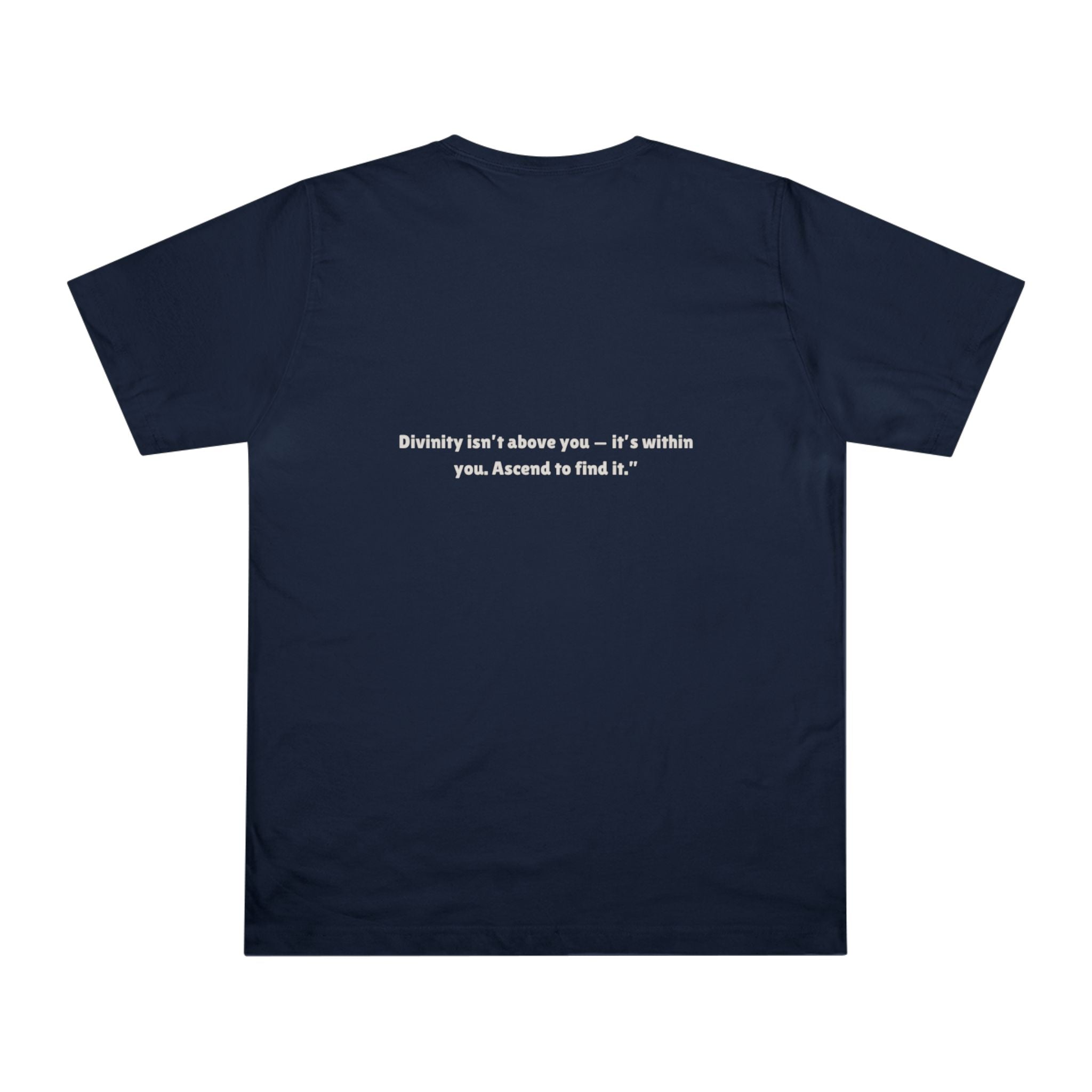 Ascend Divinity T-Shirt — 'Climb to the Kingdom' Faith Graphic Tee